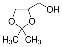 DL-1,2-Isopropylideneglycerol — chemical structure, CAS 100-79-8; Chemical Synthesis, fine chemical supplied by Tech Serve Solutions