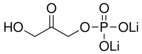 Dihydroxyacetone phosphate dilithium salt (C3H5Li2O6P) — chemical structure, CAS 102783-56-2; Cell Biology, fine chemical supplied by Tech Serve Solutions