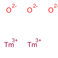 Thulium(III) oxide (Tm2O3) — chemical structure, CAS 12036-44-1; Catalysis & Inorganic, fine chemical supplied by Tech Serve Solutions