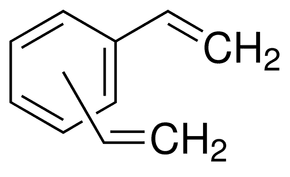 Divinylbenzene (C6H4(CH=CH2)2) — chemical structure, CAS 1321-74-0; Chemical Synthesis, fine chemical supplied by Tech Serve Solutions