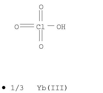 Ytterbium(III) perchlorate solution (Yb(ClO4)3) — chemical structure, CAS 13498-08-3; Catalysis & Inorganic, fine chemical supplied by Tech Serve Solutions