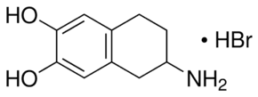 (±)-2-Amino-6,7-dihydroxy-1,2,3,4-tetrahydronaphthalene hydrobromide (C10H13NO2·HBr) — chemical structure, CAS 13575-86-5; Biochemicals & Reagents, fine chemical supplied by Tech Serve Solutions