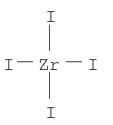 Zirconium(IV) iodide (ZrI4) — chemical structure, CAS 13986-26-0; Catalysis & Inorganic, fine chemical supplied by Tech Serve Solutions
