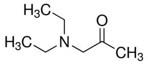 (Diethylamino)acetone ((C2H5)2NCH2COCH3) — chemical structure, CAS 1620-14-0; Chemistry, fine chemical supplied by Tech Serve Solutions