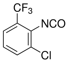 2-Chloro-6-(trifluoromethyl)phenyl isocyanate (ClC6H3(CF3)NCO) — chemical structure, CAS 16583-76-9; Chemical Synthesis, fine chemical supplied by Tech Serve Solutions