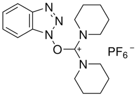 (Benzotriazol-1-yloxy)dipiperidinocarbenium hexafluorophosphate (C17H24F6N5OP) — chemical structure, CAS 190849-64-0; Chemistry, fine chemical supplied by Tech Serve Solutions