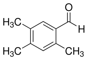 2,4,5-Trimethylbenzaldehyde — chemical structure, CAS 5779-72-6; Chemical Synthesis, fine chemical supplied by Tech Serve Solutions