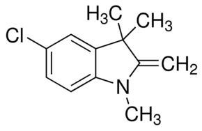 5-Chloro-2-methylene-1,3,3-trimethylindoline — chemical structure, CAS 6872-17-9; Heterocyclic Building Blocks, fine chemical supplied by Tech Serve Solutions